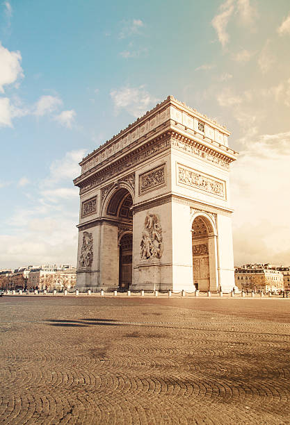 Arc de Triomphe dans le 8eme arrondissement de Paris